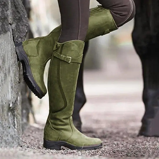 Orthopedic riding boots for women