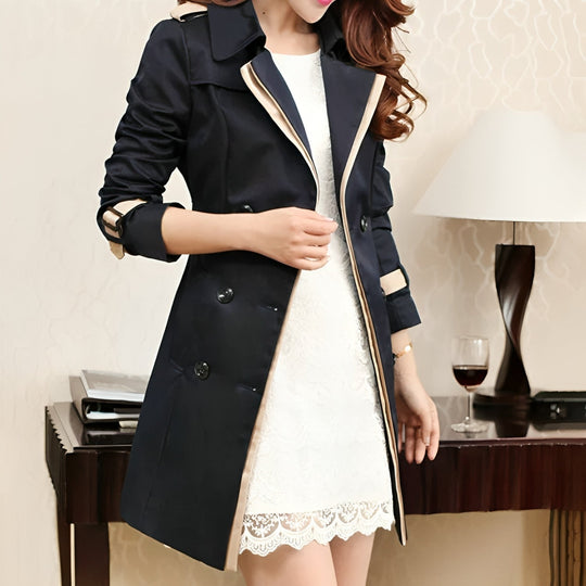 Long Trench Coat for Women