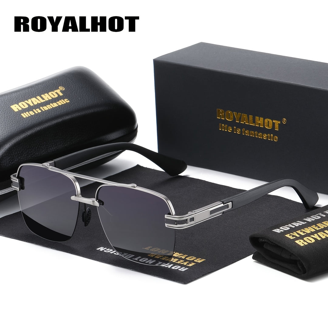 Retro Polarized Metal Driver Sunglasses