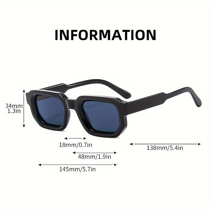 Men's Retro Square Frame Fashion Glasses