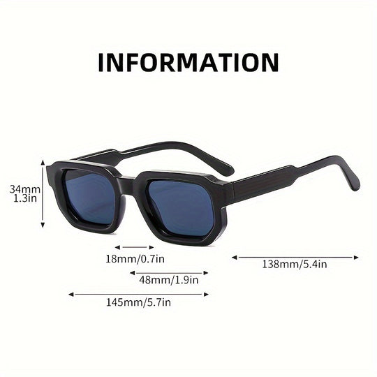 Men's Retro Square Frame Fashion Glasses