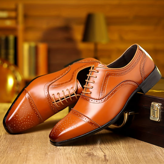 Men's Cap-toe Oxford Shoes