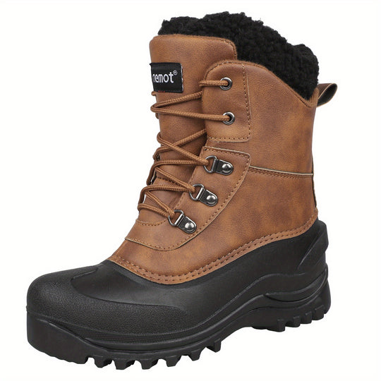 men's fleece hiking boots