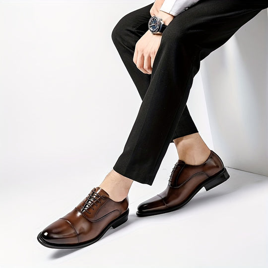 Oxford lace-up shoes for men