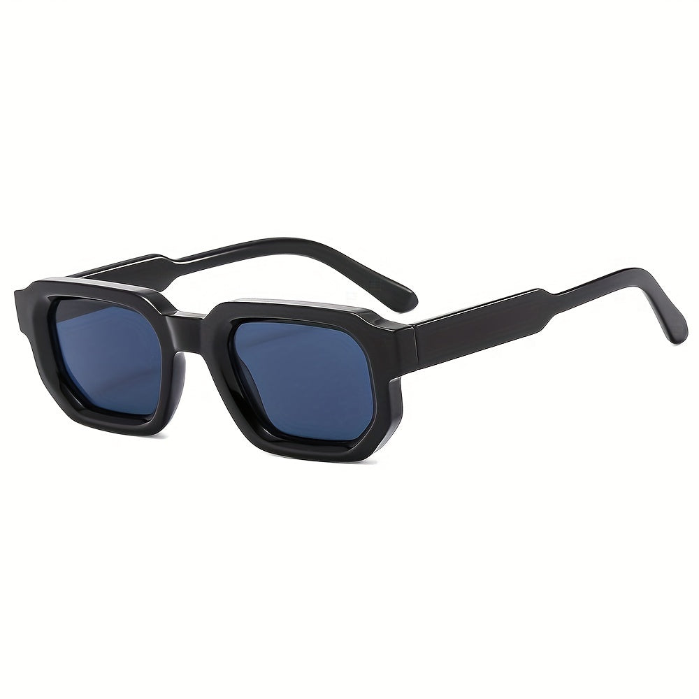 Herren Retro Square Frame Mode Brille