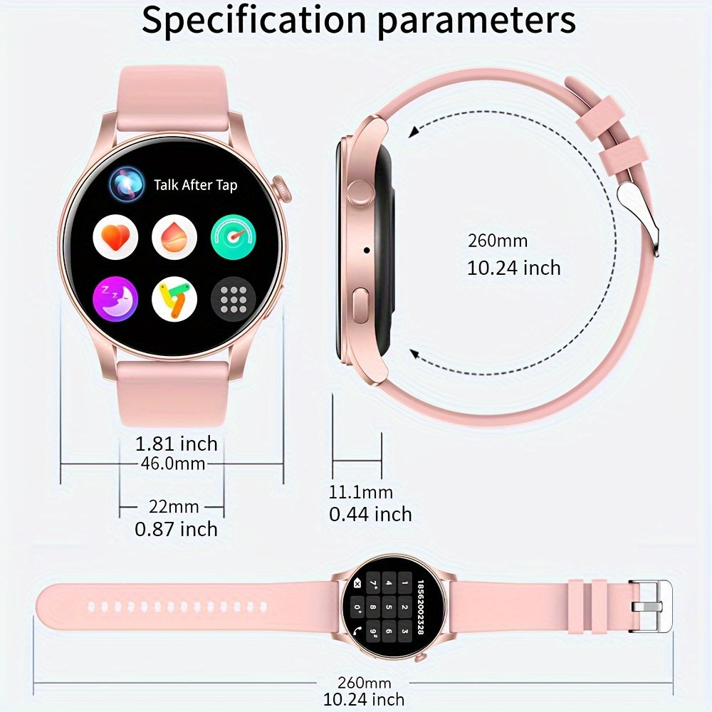 Round Smartwatch with HD Screen