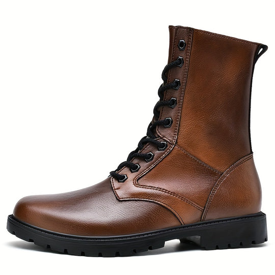 leather riding boots for men