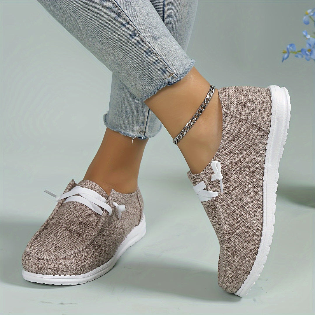 Loafer aus Canvas für Frauen