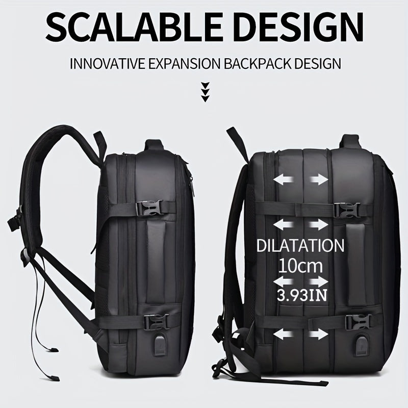 extendable travel backpack