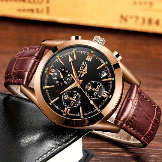 men's chronograph quartz watch