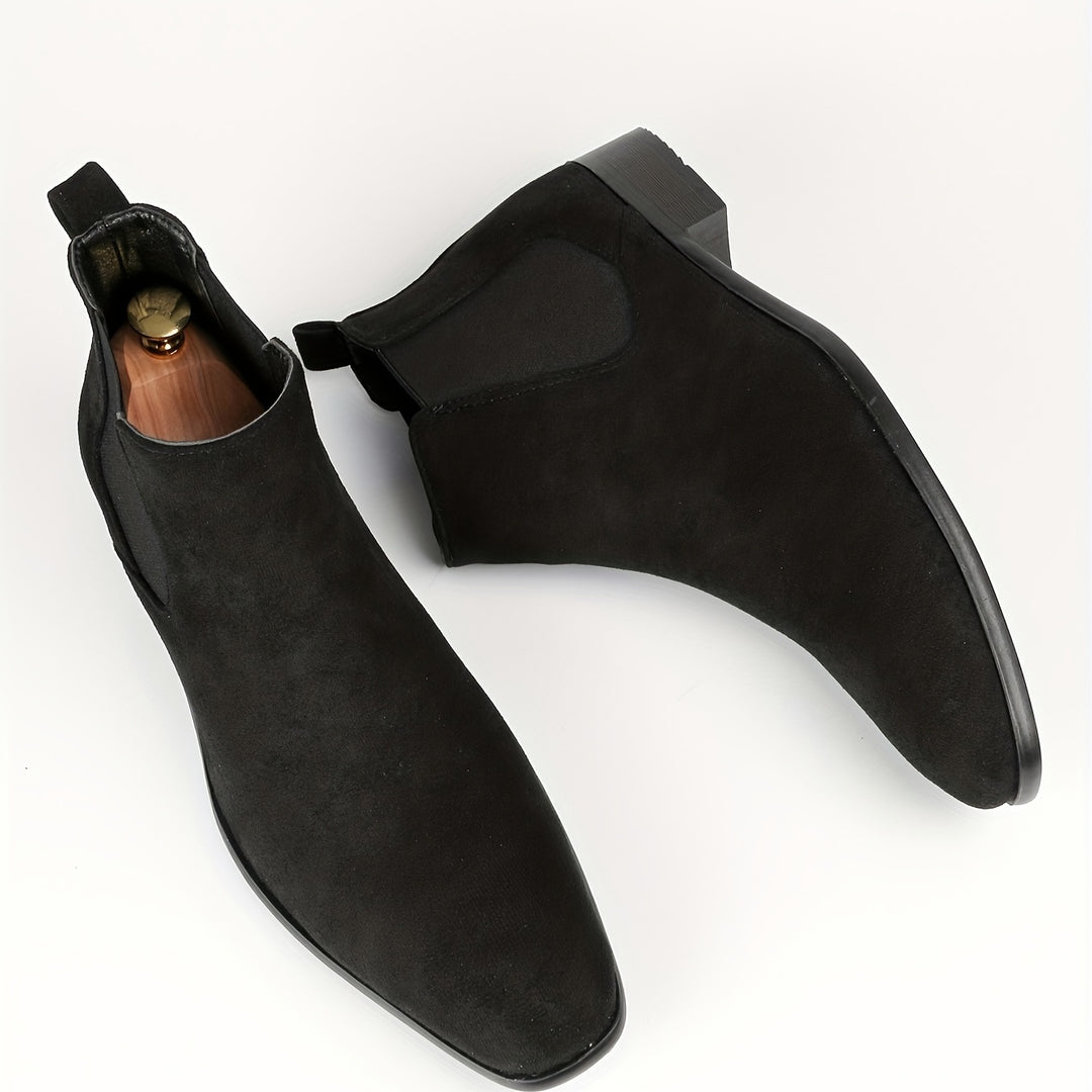 men's slip-on ankle boots