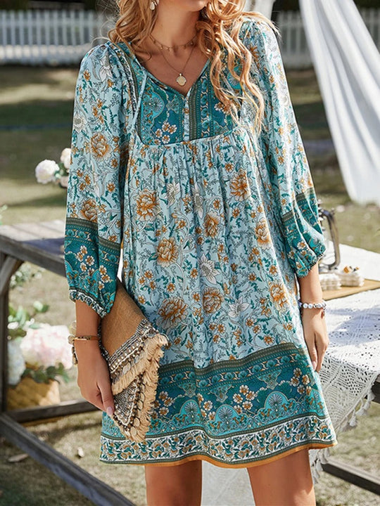 Vintage Boho Kleid