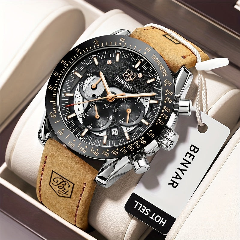 Men's Chronograph Analog Quartz Watch