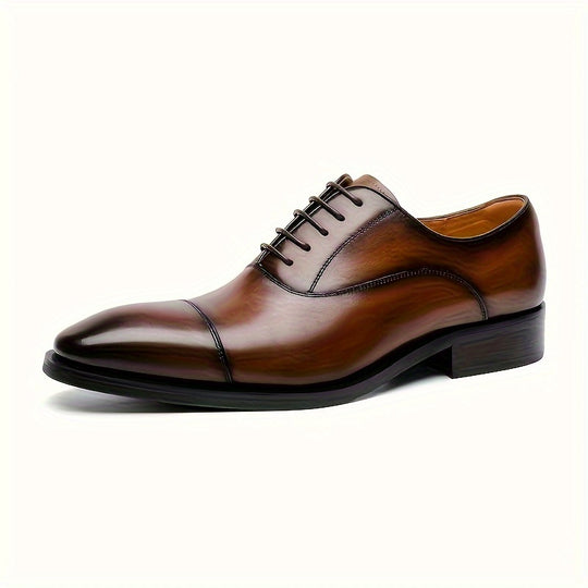 Men's Cap Toe Oxford Shoes