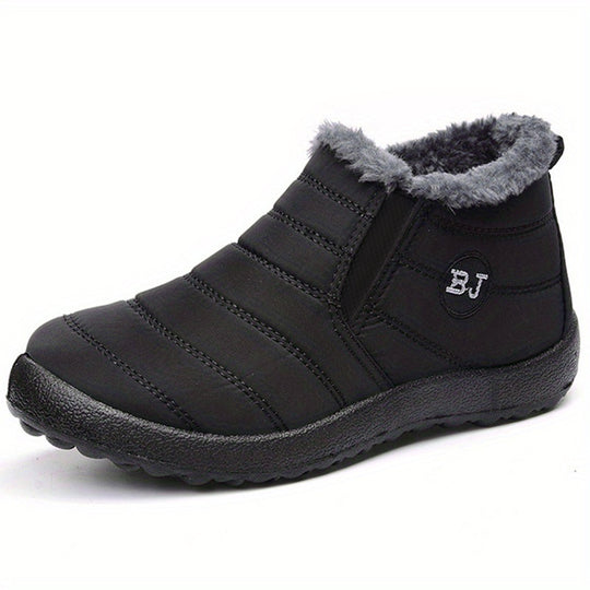 Fleece-lined women's thermal boots