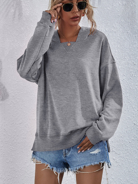 V-neck sweater for women