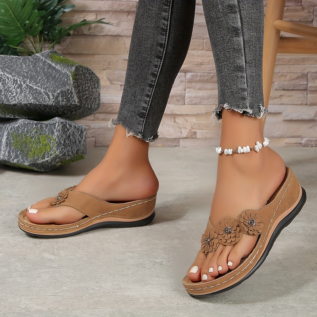 women's casual flip flops