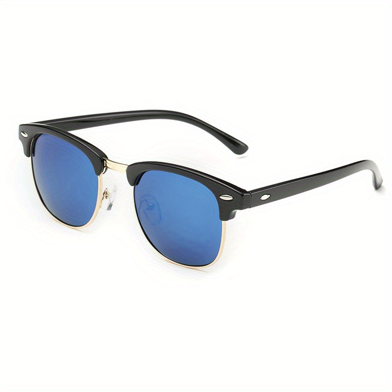 Trendy polarized retro sunglasses