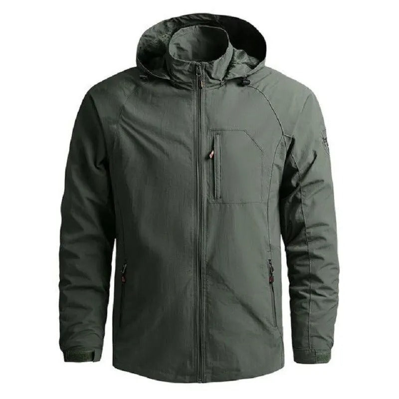 Breathable Cargo Jacket for Men