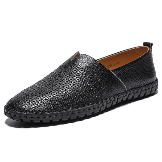 Herren-Slipper mit Stickerei-Details