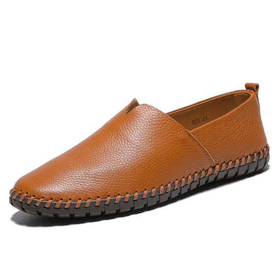 Herren-Slipper mit Stickerei-Details