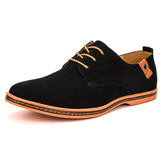 Men's Suede Oxford Shoes