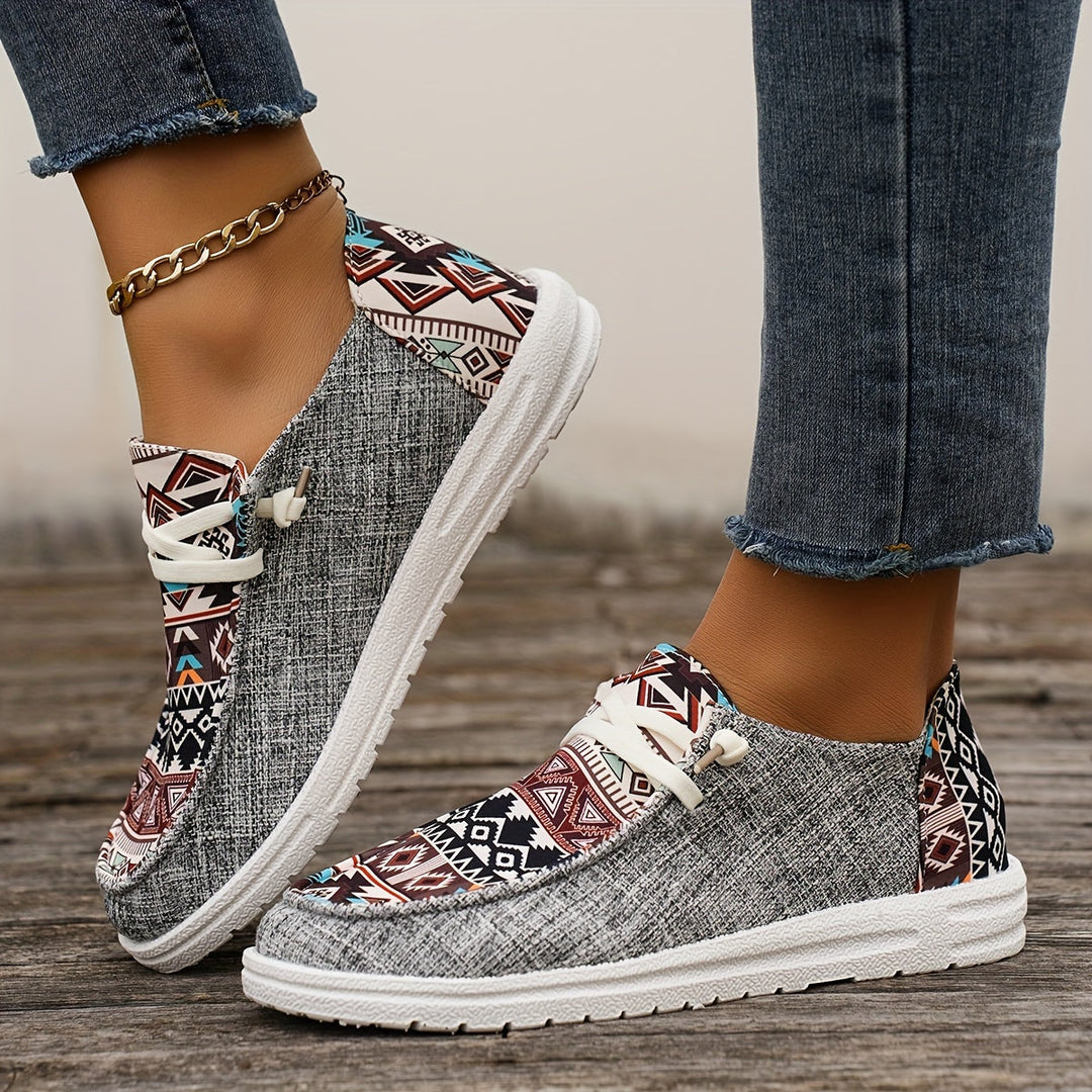 Tribal Muster Canvas Schuhe