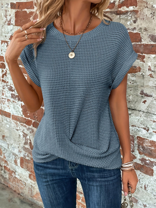 women's round neck t-shirt