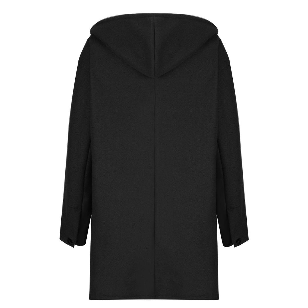 Thick Hooded Maxi Coat for Women