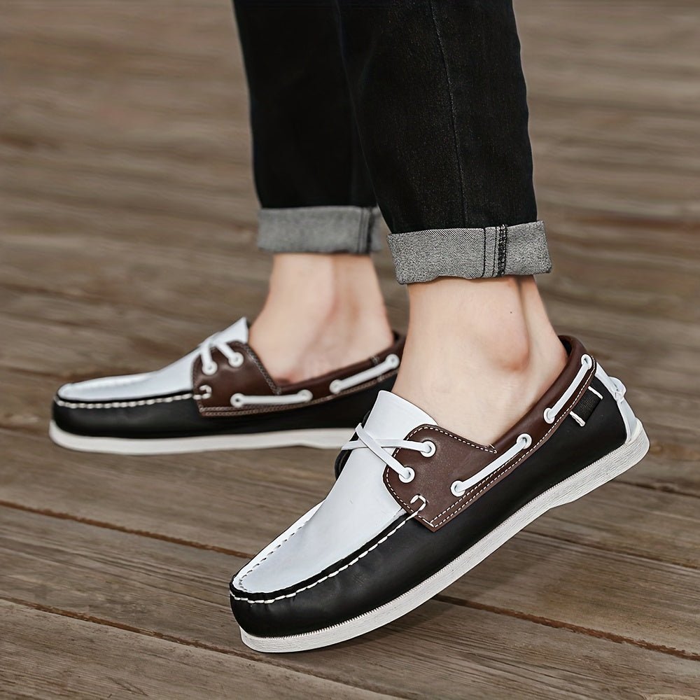 Men's Casual Leather Slip-Ons