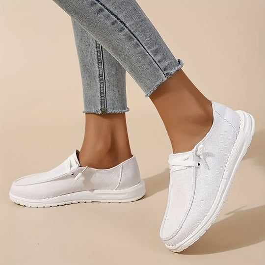 Loafer aus Canvas für Frauen