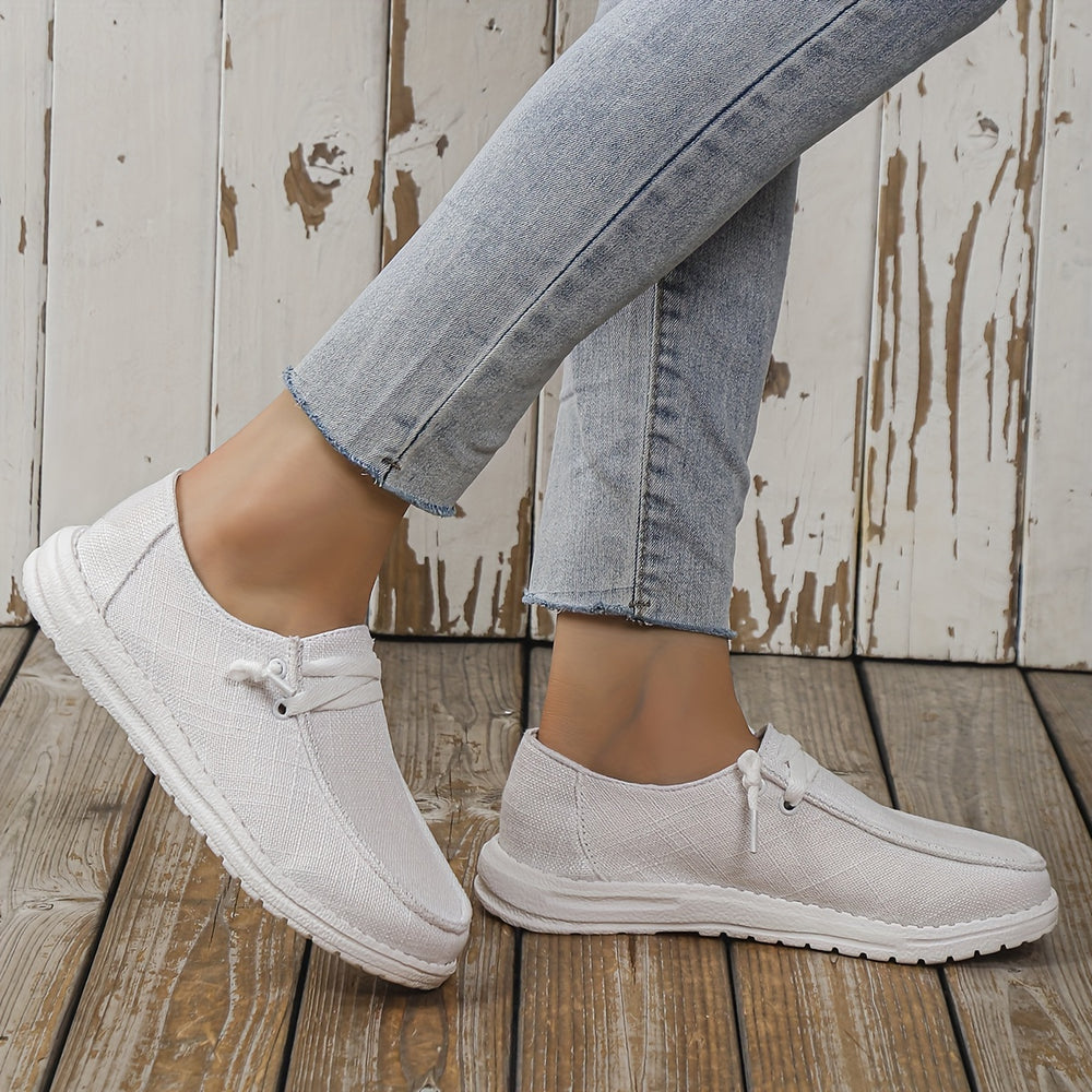 Loafer aus Canvas für Frauen