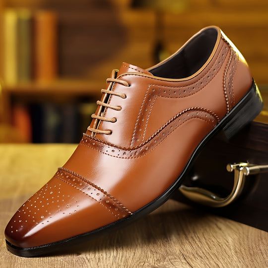 Men's Cap-toe Oxford Shoes