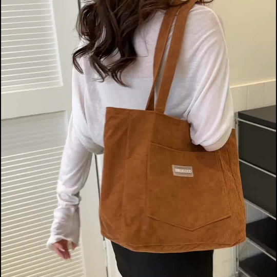 women's corduroy bag