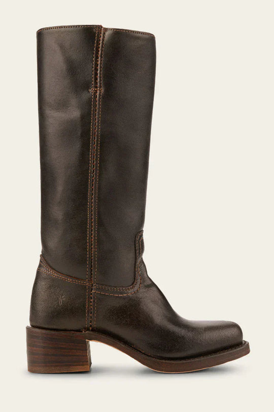 High square toe boots for women