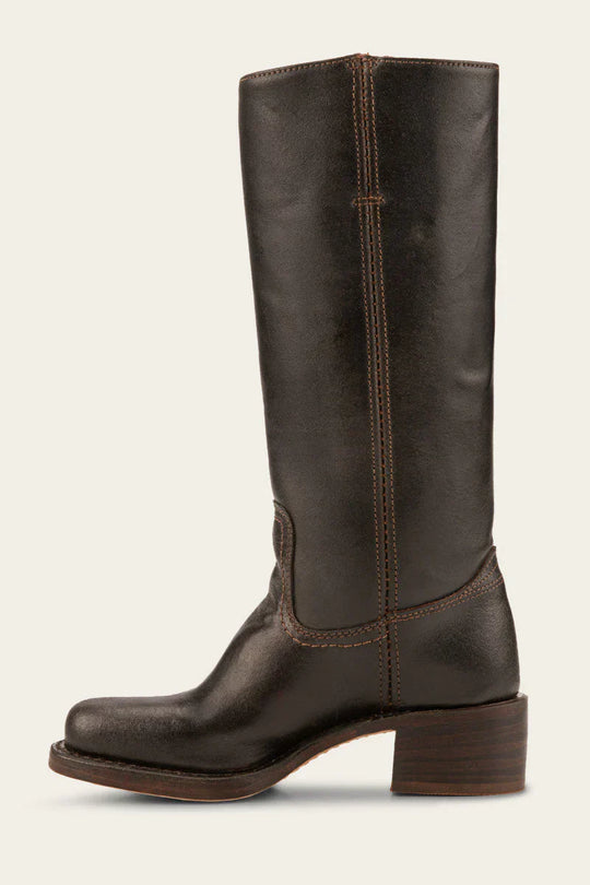 High square toe boots for women