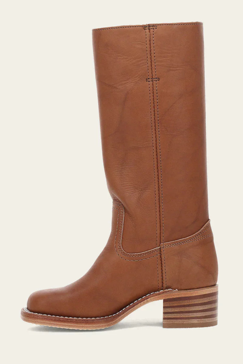 High square toe boots for women