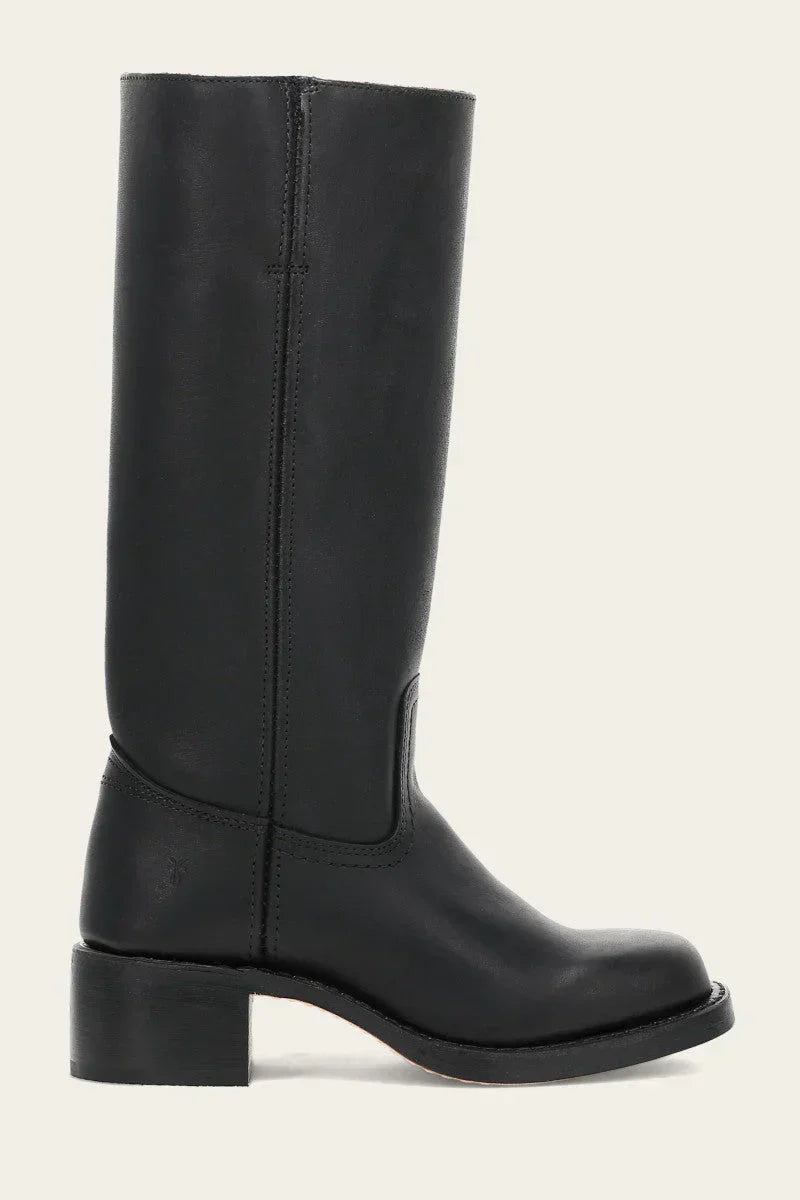 High square toe boots for women