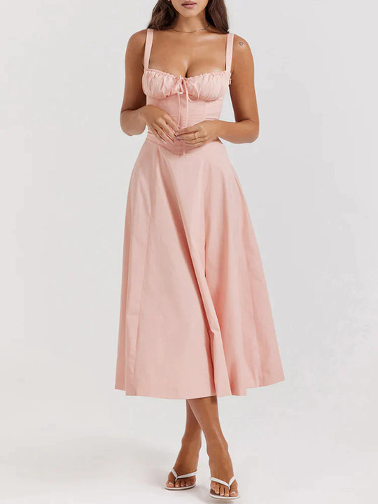 Elegantes Kleid mit Schlitz