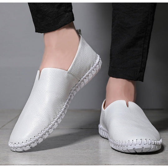 Herren-Slipper mit Stickerei-Details