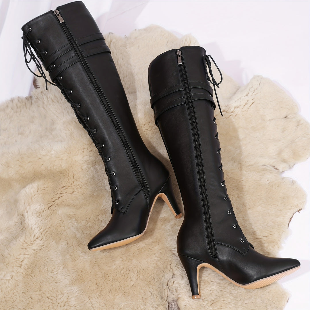 knee-high women's boots