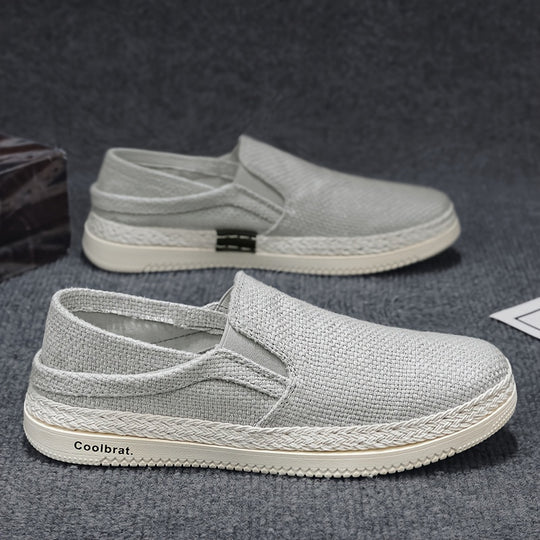 Canvas espadrilles for men