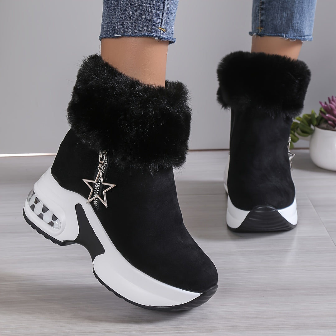 Platform Wedge Winter Boots for Women