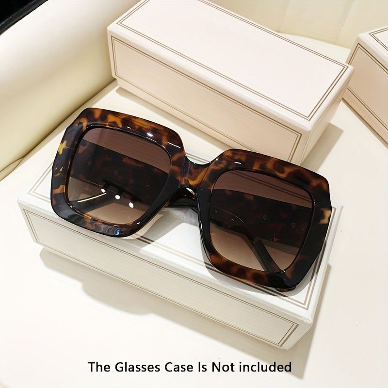 Retro Jelly Color Sunglasses for Women