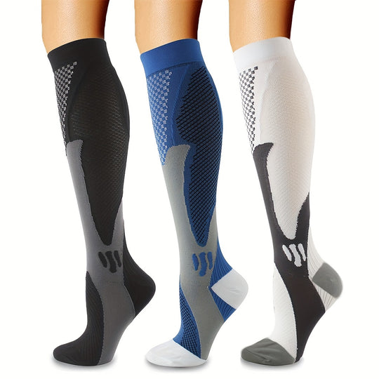 Men's Compression Sports Socks (3 Pairs)