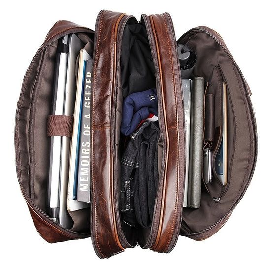 Leder Business Reisetasche