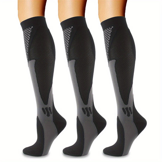 Men's Compression Sports Socks (3 Pairs)