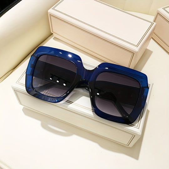 Retro Jelly Color Sunglasses for Women