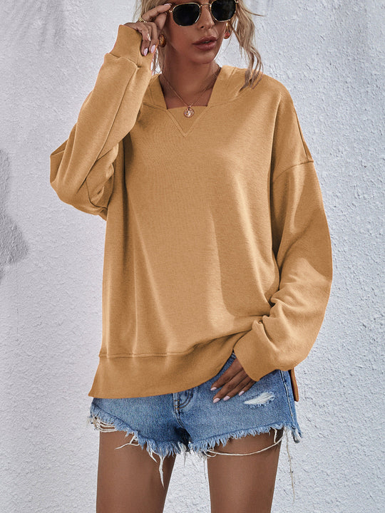 V-neck sweater for women