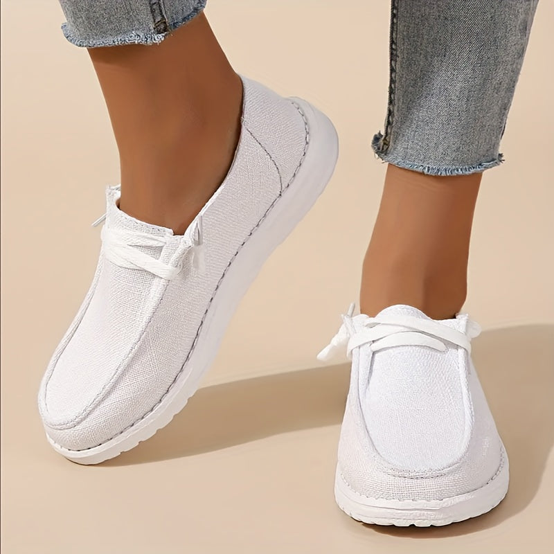 Loafer aus Canvas für Frauen